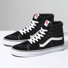 Load image into Gallery viewer, SK8-HI BLACK WHITE TRAINERS SHOES - Allsport
