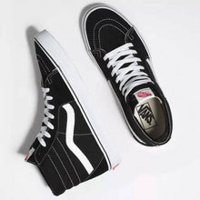 Load image into Gallery viewer, SK8-HI BLACK WHITE TRAINERS SHOES - Allsport
