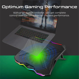 VERTUX Glare RGB Laptop Stand