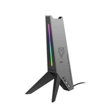 Load image into Gallery viewer, VERTUX ZULU Gaming RGB Headset Stand with 2xUSB &amp; Audio Ports
