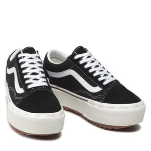 SUEDE/CANVAS OLD SKOOL STACKED SHOES