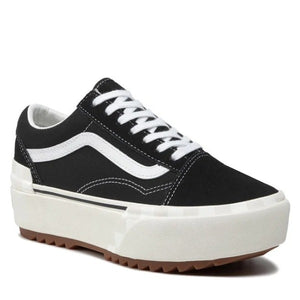 SUEDE/CANVAS OLD SKOOL STACKED SHOES