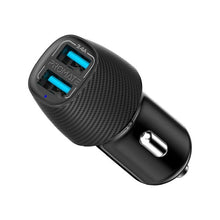 Load image into Gallery viewer, 3.4A Car Charger With Dual USB Ports - Allsport
