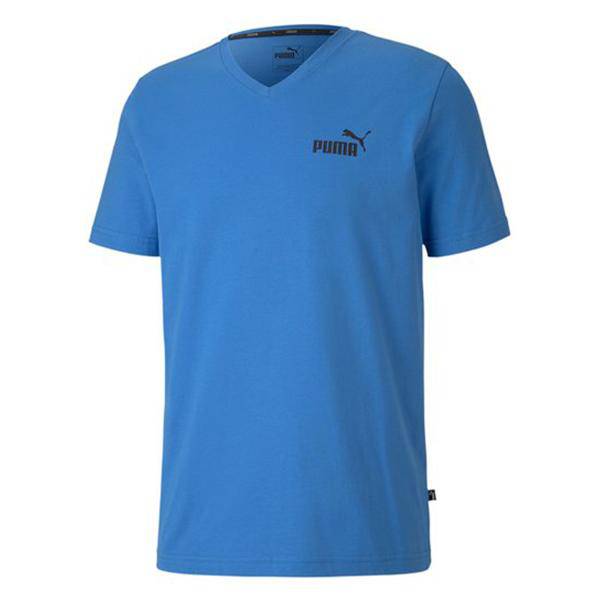 ESS+ V Neck Tee Palace Blue - Allsport