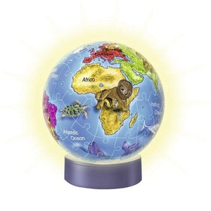 Globe Puzzle 3D 72 pcs - Allsport