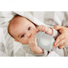 Load image into Gallery viewer, NURSH™ 4 oz. Silicone Pouch Bottle- Light Gray - Allsport
