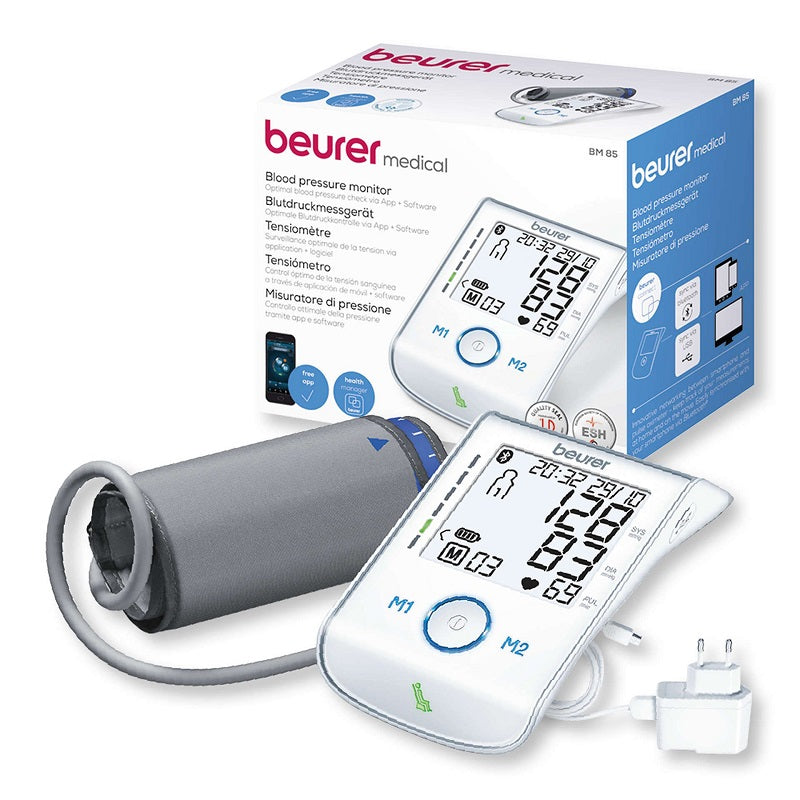 Beurer BM 85 upper arm blood pressure monitor - Allsport
