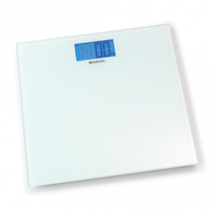 Brabantia Digital Bathroom Scales, Battery Powered White - Allsport