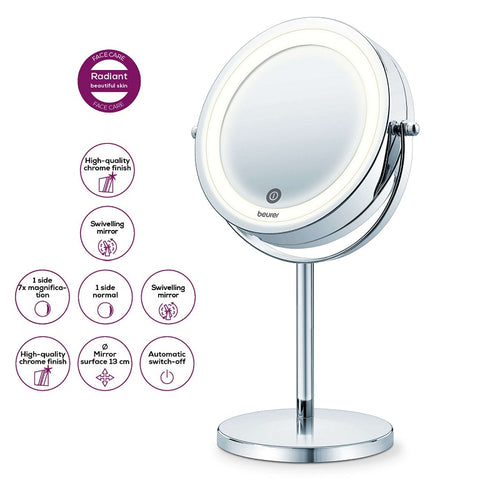 BS 55 illuminated cosmetics mirror - Allsport