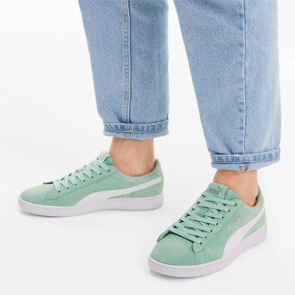 Puma Vikky v2 Mist Green-Puma White-Puma - Allsport