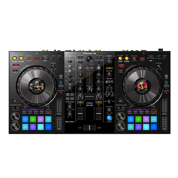 2-channel performance DJ controller for rekordbox