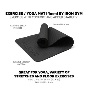 IRON GYM® Exercise & Yoga Mat - Allsport
