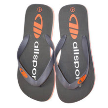 Load image into Gallery viewer, LOGO YOUTH PRINT CHARCOAL/WHITE/ORANGE SANDAL - Allsport
