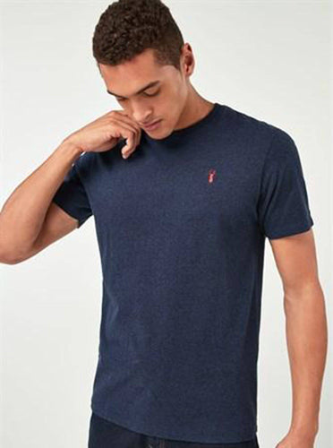 NAVY SOFT TOUCH STAG T-SHIRT - Allsport
