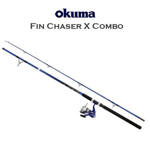  OKUMA FNX-70-40SB Fin Chaser X Series Combo 7' 0 MH, Multi,  One Size : Sports & Outdoors