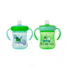 Load image into Gallery viewer, TFY 7oz Soft Spout Trainer Cup 2pk
