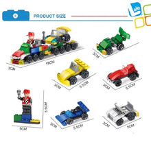 Load image into Gallery viewer, Formula Car 6 in 1 Building Blocks 125 pcs - Allsport
