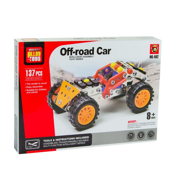Toy Metal Series Off-Road Car 137pcs