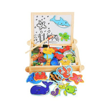 Load image into Gallery viewer, Wooden Fishing Drawing Board 3874 744
