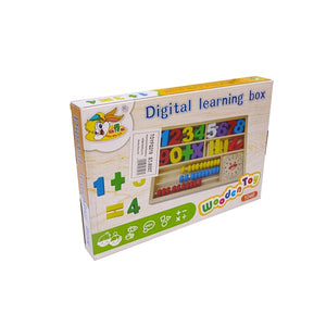 Wooden Number Tray Digital Learning