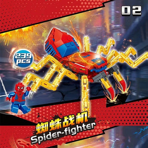 Toy Building Block Serie Scarlet Spider 239pcs
