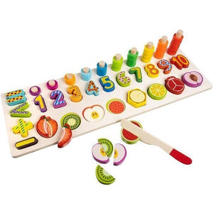 Wooden Toy Fruit Matching 3870