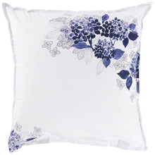 Load image into Gallery viewer, Housse de couette percale de coton imprimée fleurs en aquarelle Hortense - Allsport
