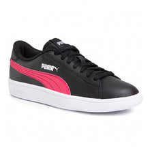 Load image into Gallery viewer, Puma Smash v2 L Jr Puma Black-BRIGHT ROS - Allsport
