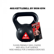 Load image into Gallery viewer, Iron Gym®4kg Kettlebell-Vinyl - Allsport
