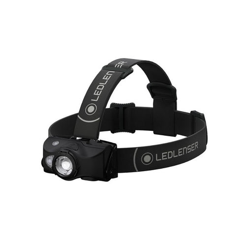 LED LENSER® MH8 Rechargeable Headlamp - Black - Allsport