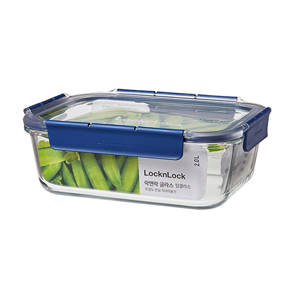 LNL TOPCLASS OVENGLASS BOROSILICATE RECT 2L-LBG455 - Allsport