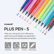 Load image into Gallery viewer, Monami Plus Pen S Non Permanent Fine liner 0.4mm 12pcs
