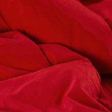 Load image into Gallery viewer, Housse de couette percale de coton Neo rouge - Allsport
