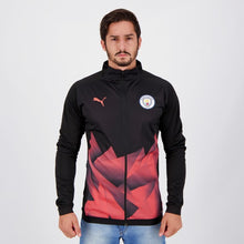 Load image into Gallery viewer, MCFC Stad.INT BLK-Geo JACKET - Allsport
