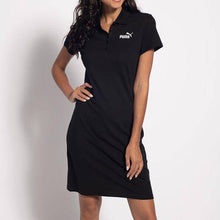 Load image into Gallery viewer, ESS+ Polo Dress Puma Black - Allsport
