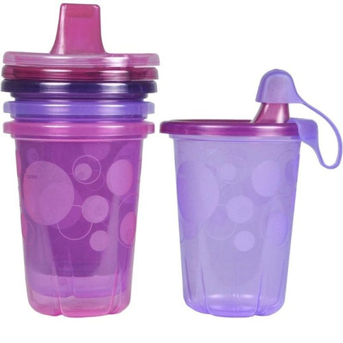 Take & Toss® Sippy Cups 10 Oz - Purple - 4 Pack - Allsport