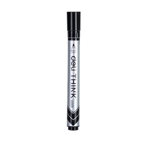 EU00130 DRY ERASE MARKER BULLET 2.0MM BLACK