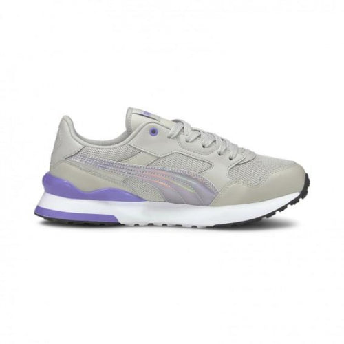R78 FUTURE IRIDESCENT Women's Trainers - Gray Violet-Elektro Purple - Allsport
