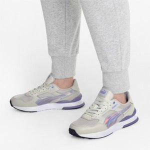 R78 FUTURE IRIDESCENT Women's Trainers - Gray Violet-Elektro Purple - Allsport
