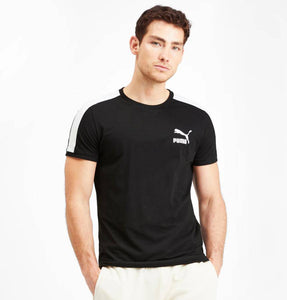 Iconic T7 Slim Fit  BLK T-SHIRT - Allsport