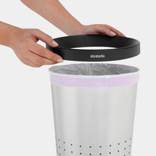 Load image into Gallery viewer, Brabantia Waste Paper Bin, 11L, Conical Matt Steel - Allsport
