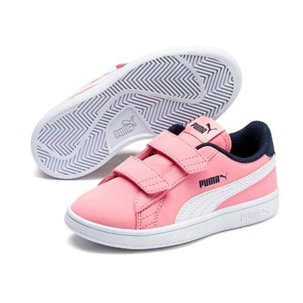 Puma Smash v2 Buck V PS Peony-Puma White - Allsport