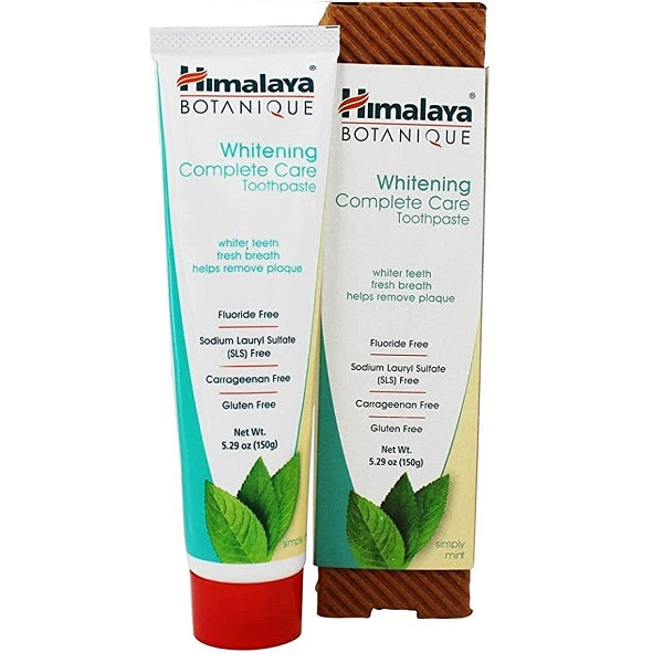 Himalaya Botanique Complete Care Toothpaste Whitening Simply Peppermint 150gm